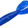 Strike King Rage Twin Tail Baby Menace Grub - Blue Sapphire