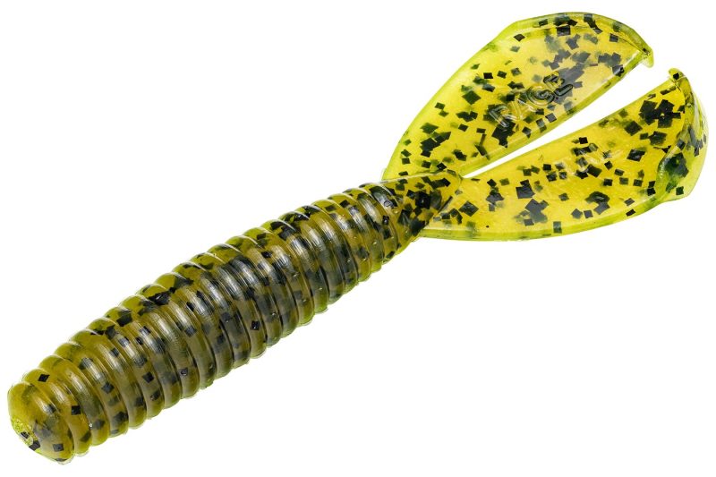 Strike King Rage Twin Tail Baby Menace Grub - Summer Craw