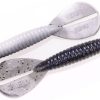 Strike King Rage Twin Tail Menace Grub - Smokey Shad