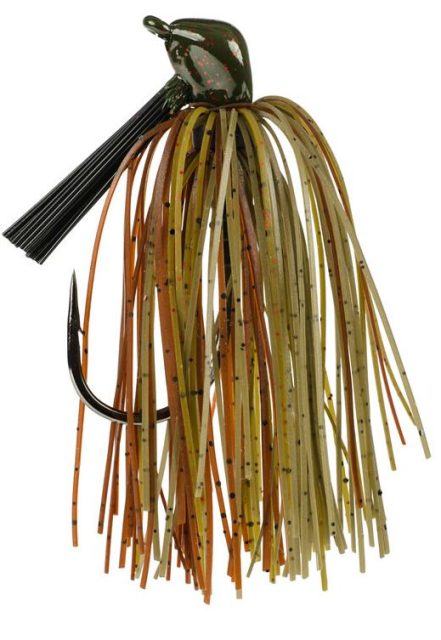 Strike King TGSKJ12 Tour Grade Skipping Jig - Green Pumpkin Craw