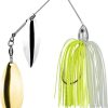 Strike King Tour Grade Spinnerbait - 1/2oz - Chartreuse/White