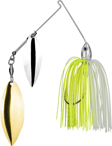 Strike King Tour Grade Spinnerbait - 1/2oz - Chartreuse/White