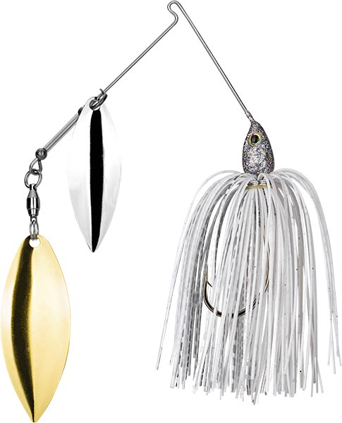 Strike King Tour Grade Spinnerbait - 3/8oz - White/Silver