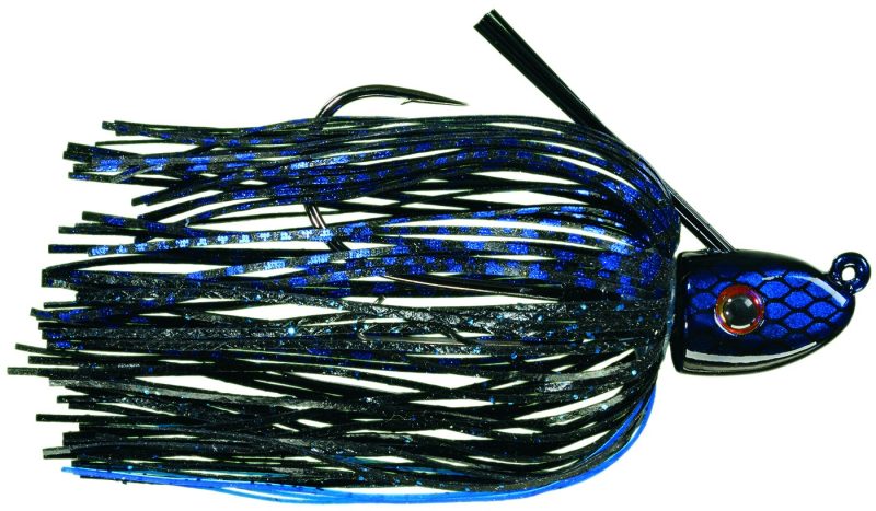 Strike King Tour Grade Swim Jig - Black Blue - 1/4oz