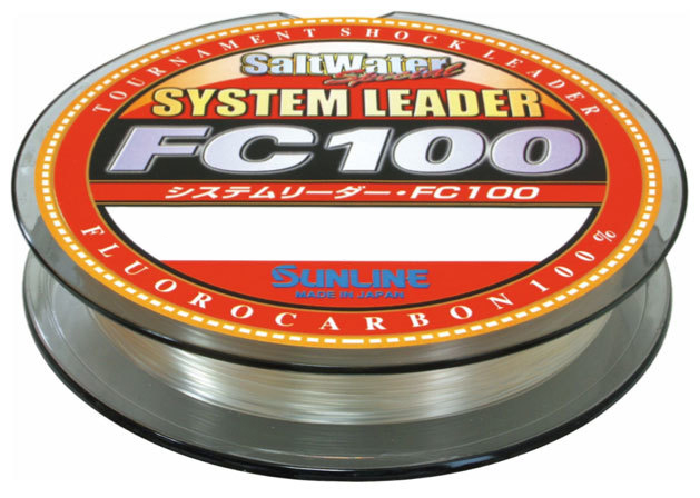 Sunline FC 100 Fluorocarbon System Leader - 70lb - 110yds