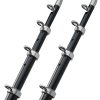 TACO 18' Telescopic Outrigger Poles HD 1-1/2" - Black/Silver