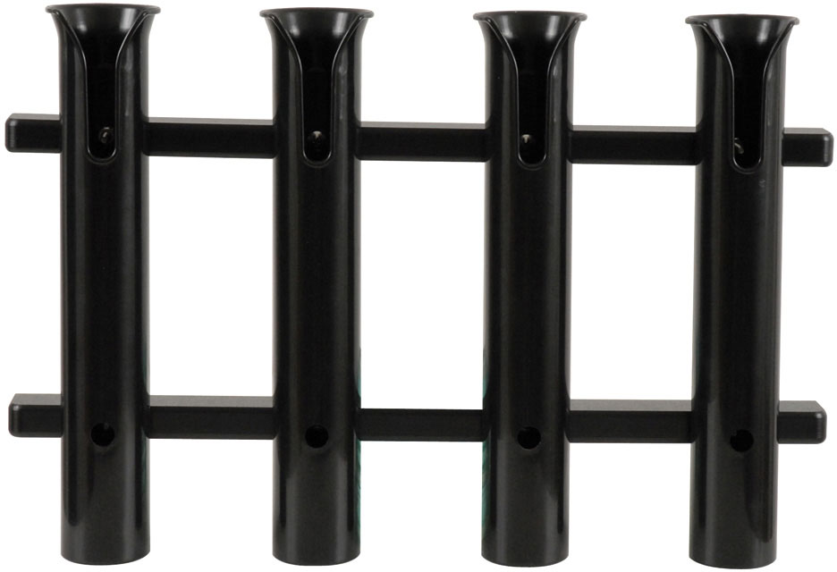 TACO 4-Rod Poly Rod Rack, Deluxe Black - - P03-064B