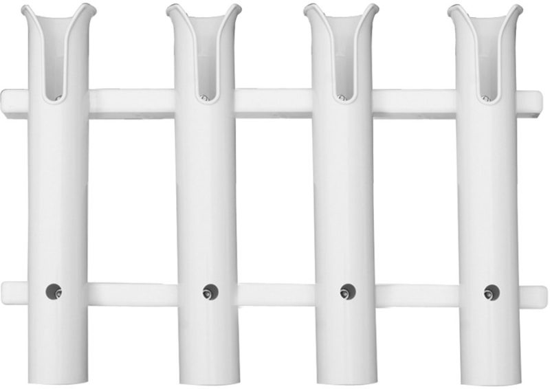 TACO 4-Rod Poly Rod Rack, Deluxe White - - P03-064W