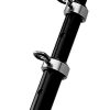 TACO Center Rigger Pole - 1-1/8" Butt End Diameter - 8' - Black/Silver