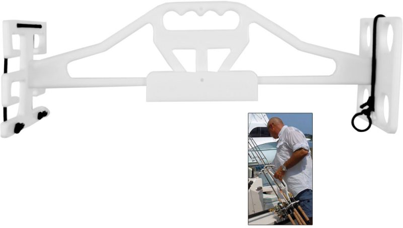 TACO Rod & Reel Tote'Em Rack with Wall Mount P03-144W