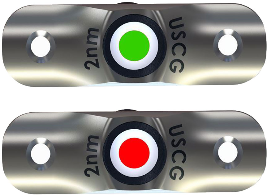 TACO Rub Rail Mounted LED Navigation Light Set - 2-1/2" - F38-6800D