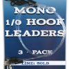 Tackle Crafters Mono J-Hook Leader #1 - 3 pack