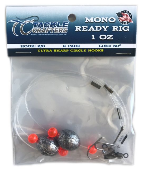 Tackle Crafters Mono Ready Rig - 1 oz. - 2 pack