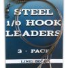 Tackle Crafters Steel Hook Leader 3/0 - 3 pack