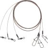 Tackle Crafters Steel Leader 36 in. - 3 pack