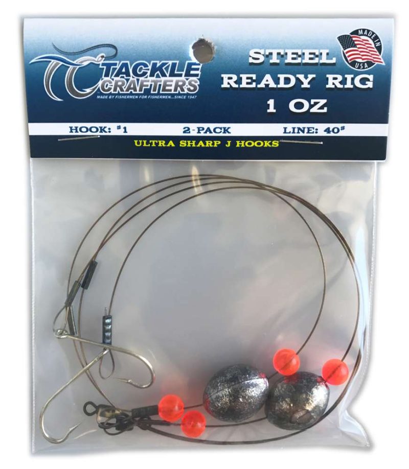 Tackle Crafters Steel Ready Rig 1 oz. - 2 pack