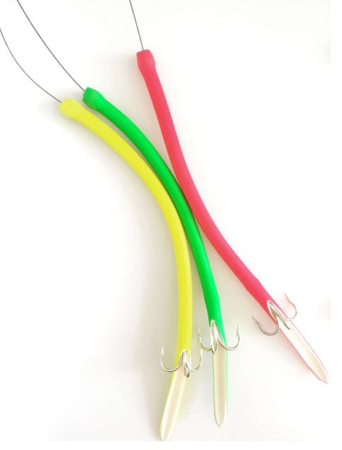 Tackle Crafters Tube Lure Treble Hook - Green