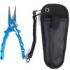 TackleDirect 6.5in Custom Aluminum Inshore Plier Blue - TDPL65BL