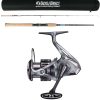 TackleDirect NAS4000XGFC/TDSSTS703MH Silver Hook Spinning Combo