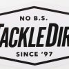 TackleDirect No B.S. Decal - 4" - Black on White