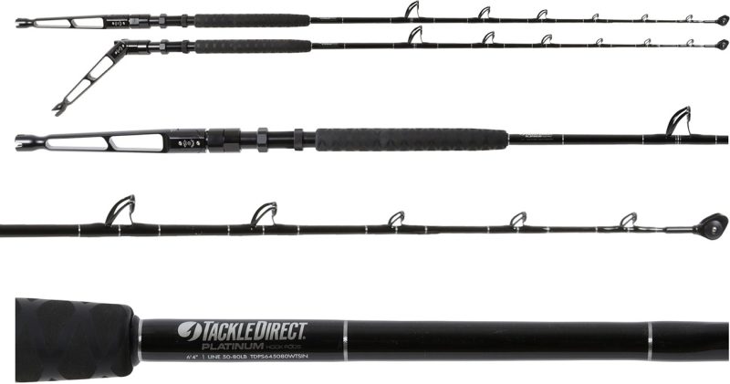 TackleDirect Platinum Hook Standup Rod - TDPS645080WTSIN-Terminator