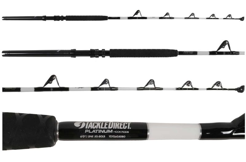 TackleDirect Platinum Hook Tuna Stick Standup Rod - TDTS603050