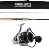 TackleDirect SLAIV3500DX/TDSSTS703MH Silver Hook Spinning Combo