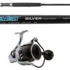 TackleDirect SLAIV4500DX/TDSBS701MH Silver Hook Boat Spinning Combo