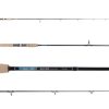 TackleDirect Silver Hook 2-Piece Spinning Rod w/ Travel Case - TDSS702MH