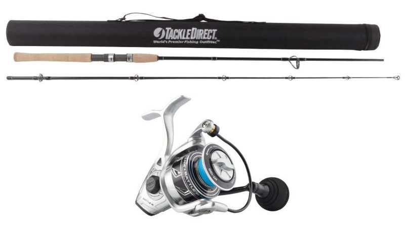 TackleDirect Silver Hook 2-pc/Penn BTLIII4000DX Battle III DX Combo