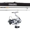 TackleDirect Silver Hook 2-pc/Shimano ST4000XGFL Stradic FL Combo