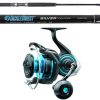 TackleDirect Silver Hook Boat Spinning Combo - SALTISTMQ5000D-H/TDSBS701MH