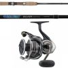 TackleDirect Silver Hook/Daiwa BGMQ4000D-XH BG MQ Spinning Combo