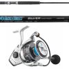 TackleDirect Silver Hook/Penn BTLIII6000DX Battle III DX Spinning Combo