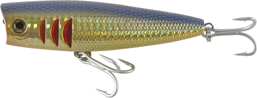 Tactical Anglers CrossOver Popper Lure Black/Gold