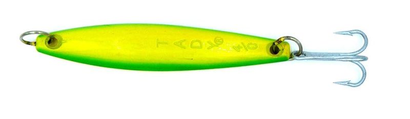 Tady 4/0 Yoyo Lure - Treble Hook Green Yellow