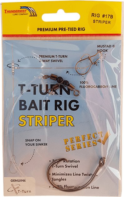 Thundermist T-Turn Bait Rig 17B Striper