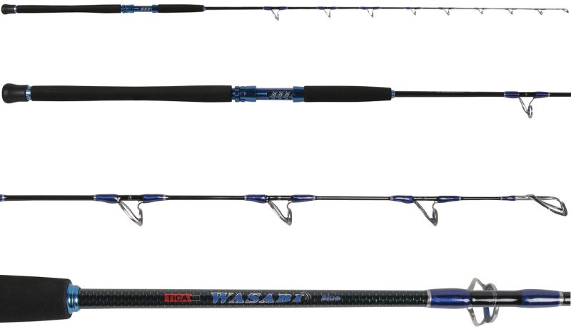 Tica Wasabi Blue Deep Jigging Rod - JKLB70301S