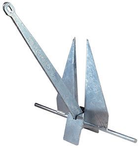 Tie Down Danforth Standard Anchor - 1300 lb Holding Power - S1300