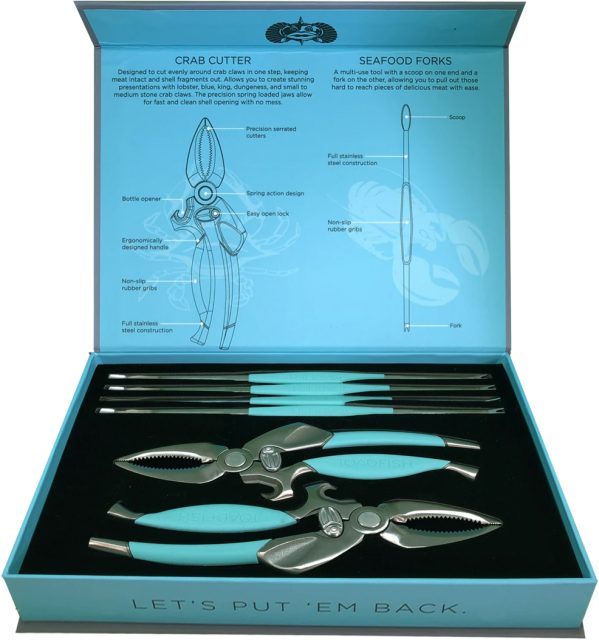 Toadfish Crab & Lobster Tool Set