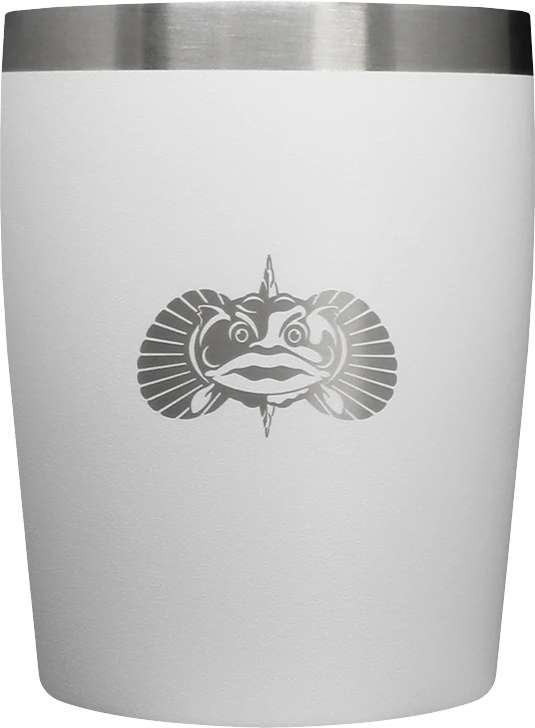 Toadfish Non-Tipping 10oz Rocks Tumbler - White