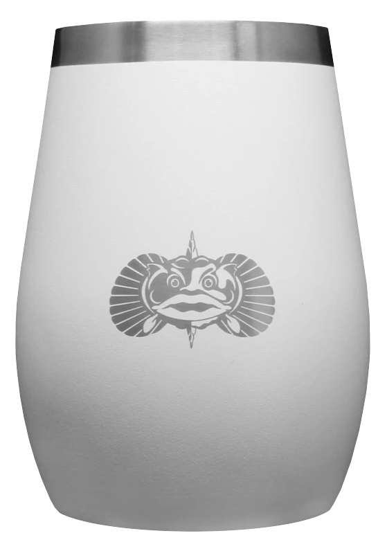 Toadfish Non-Tipping 10oz Wine Tumbler - White