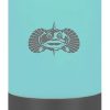 Toadfish Non-Tipping Slim Can Cooler - Teal