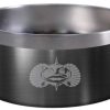 Toadfish Non-tipping Dog Bowl - Graphite