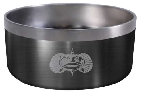 Toadfish Non-tipping Dog Bowl - Graphite