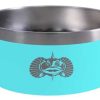 Toadfish Non-tipping Dog Bowl - Teal