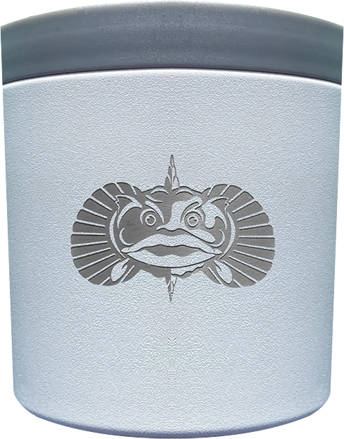 Toadfish "The Anchor" Universal Non-Tipping Cup Holder - White