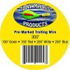 Tony Maja Pre-Marked 40# Stainless Steel Trolling Wire - PMSSW 40-300