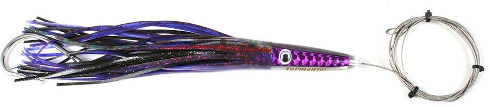 Tormenter Wahoo Dart - Rigged Blue Silver