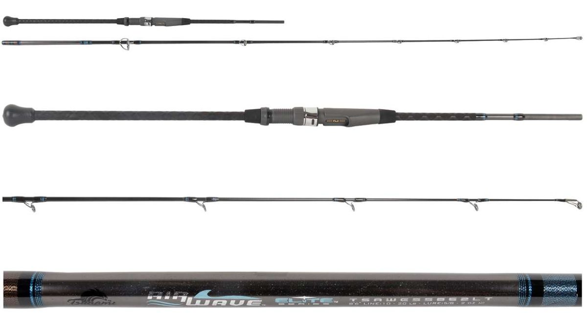 Tsunami Airwave Elite Light Surf Spinning Rod - TSAWESS-902LT